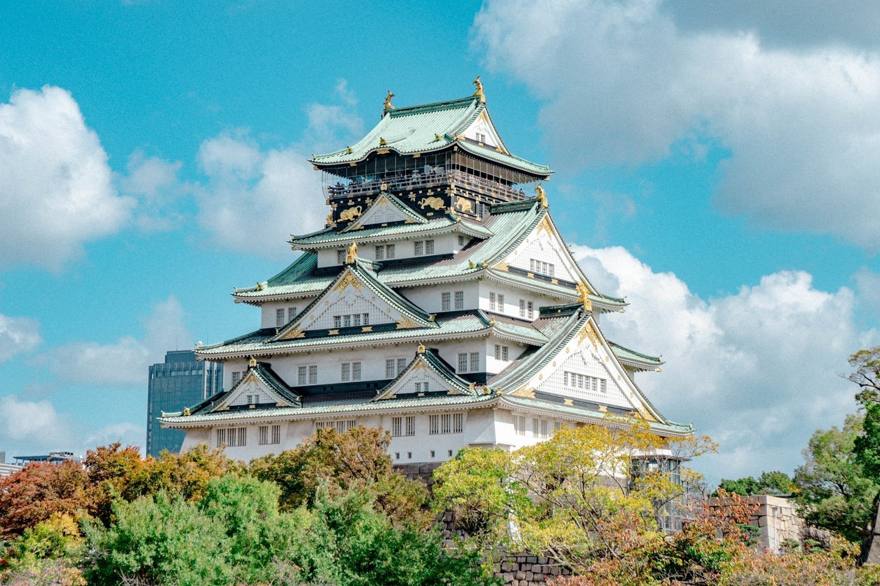 Osaka Castle Museum In Japan