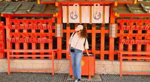 Fushimi Inari Shrine With Tourist