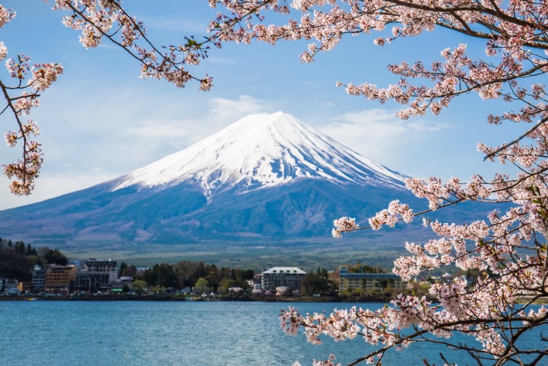 11 Day Budget Japan Tour - Lake Kagamihara In Japan Is Truly Enchanting And Pleasing To The Eye, Especially On The Other Side Of The Lake, There Is The Majestic And Tall Mount Fuji