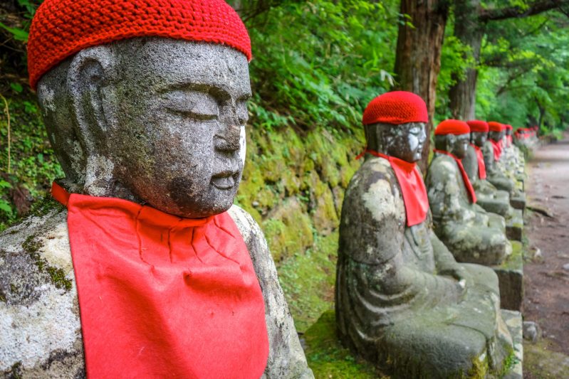 Nikko Day Tour Jizo Statues