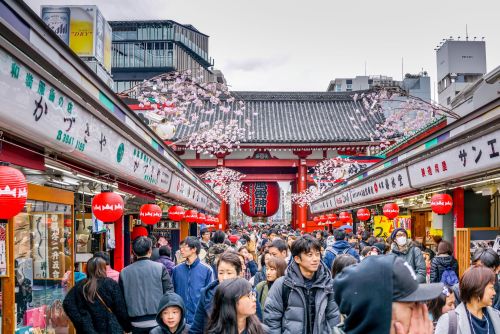 Sensoji Temple Asakusa 1400-year Old Temple Tokyo