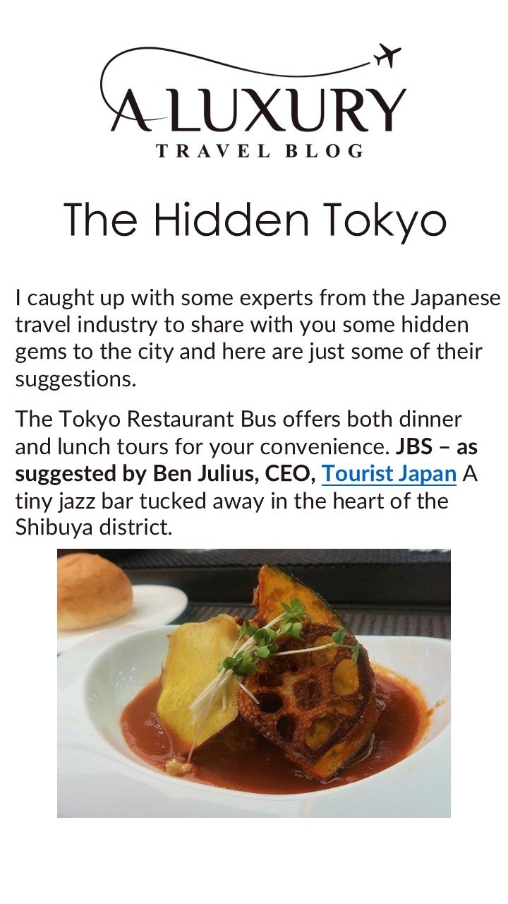 A Luxury Travel Blog Japan Ben Julius