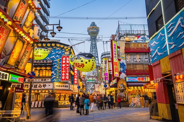 Shinsekai District Osaka - 8 Day Osaka, Kyoto & Nara Private Tour Package