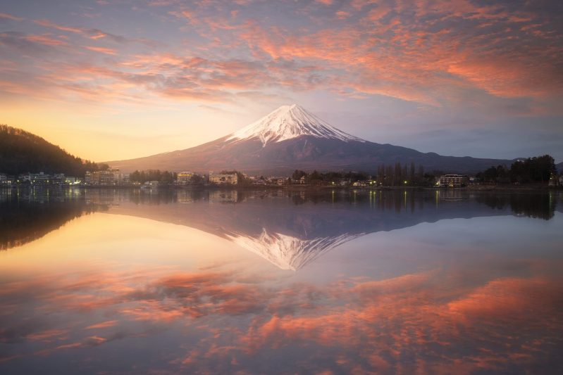 Mount Fuji Landscape Japan