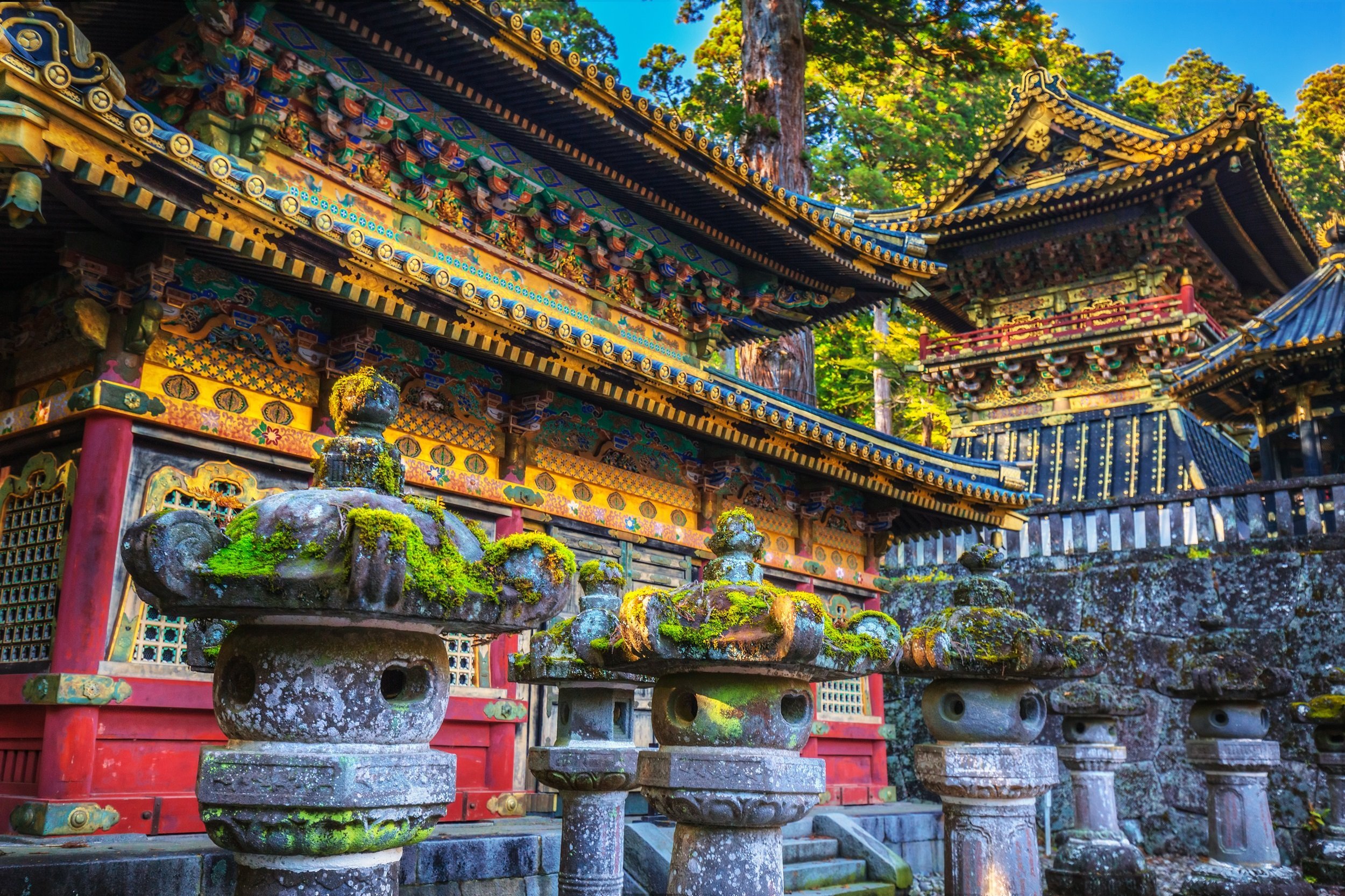 Nikko Toshogu Shrine Temple In Nikkoat Autumn Japan 1